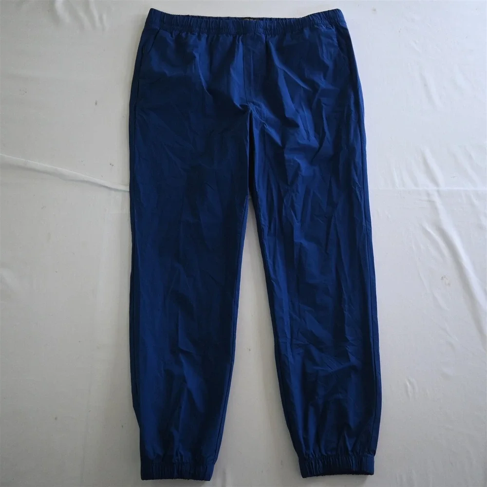 NEW Banana Republic Large Royal Blue‎ 1525908 Tech Slim Mens Jogger Pants